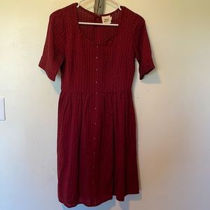 Mata Traders Red Sweetheart Dress